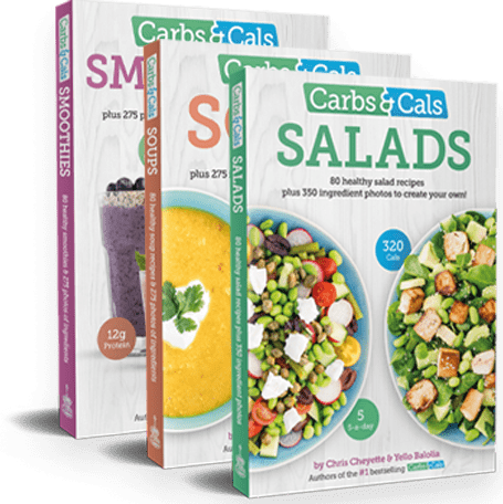 Carbs & Cals Smoothies, Soups and Salads books