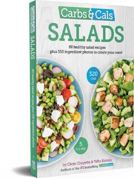 Carbs & Cals Salads book