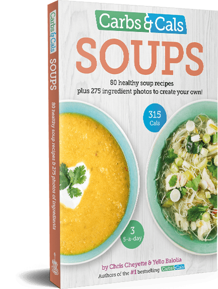 Carbs & Cals Soups book