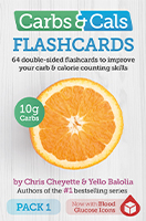 Carbs & Cals Flashcards Pack 1 box cover
