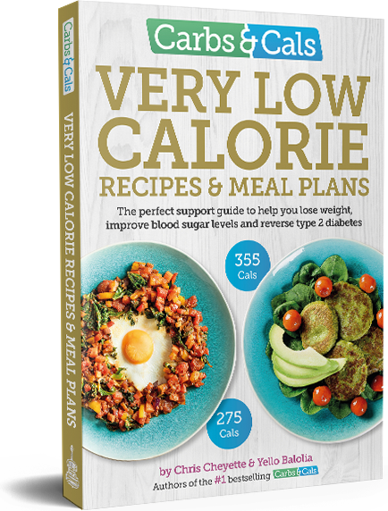 Carbs & Cals Very Low Calorie Recipes & Meal Plans Book Cover