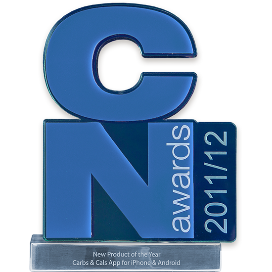 CN Complete Nutrition Awards Winner Trophy 2012