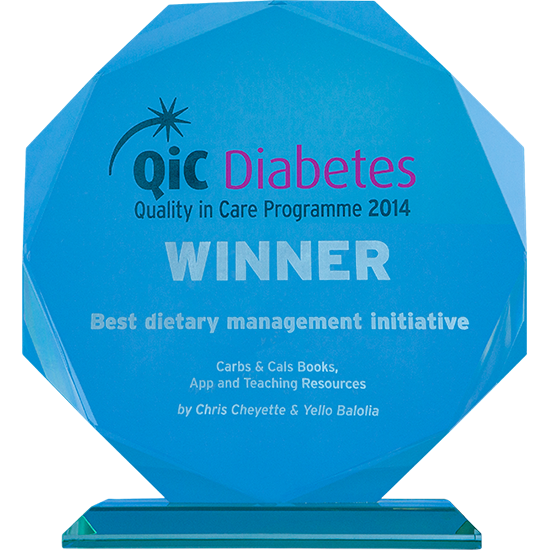 QiC Diabetes Awards Winner Trophy 2014
