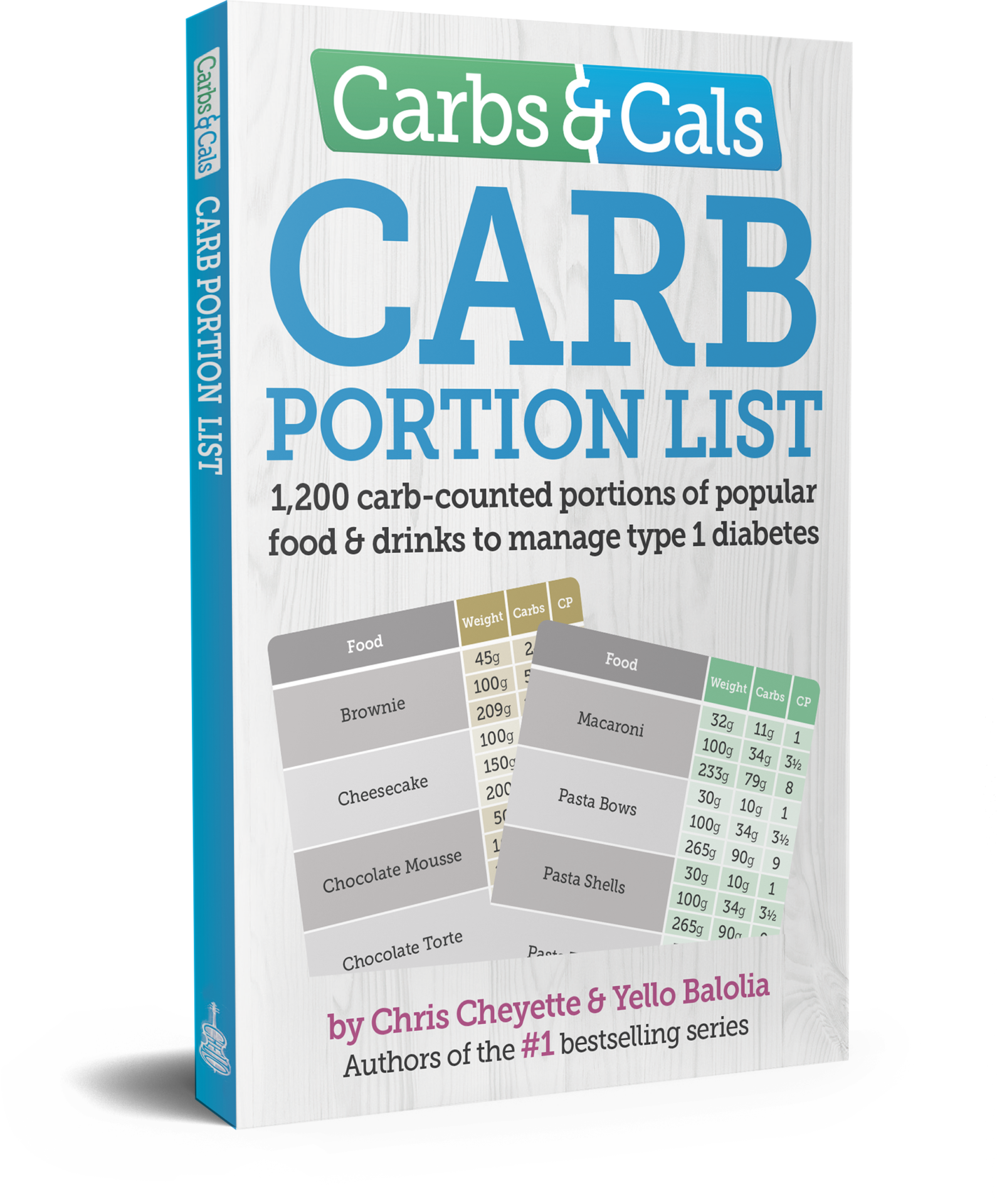 Carbs & Cals Carb Portion List Booklet Cover