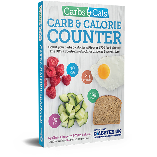 Carbs & Cals Carb & Calorie Counter Book Cover