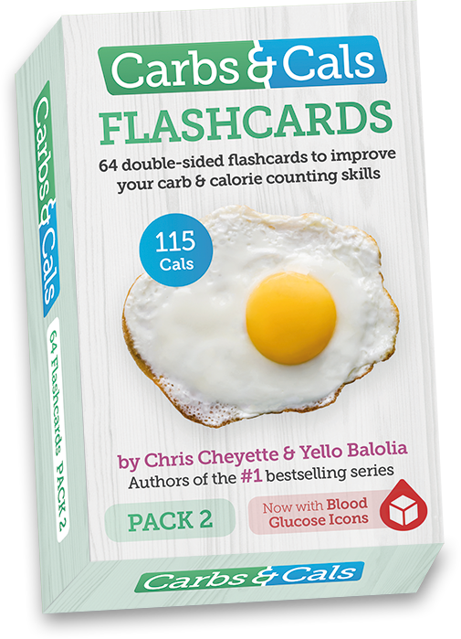 Carbs & Cals Flashcards Box - Pack 2
