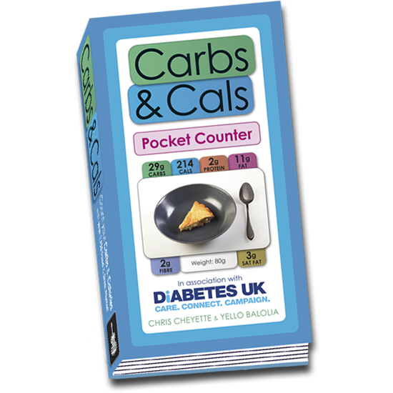 Carbs & Cals Old Pocket Counter Book