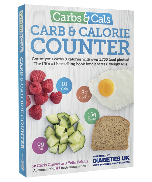 Carbs & Cals Carb & Calorie Counter Book Cover