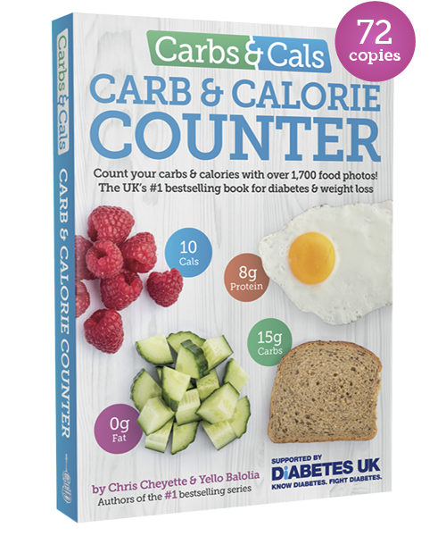 Carbs & Cals Carb & Calorie Counter Bundle - 72 Copies
