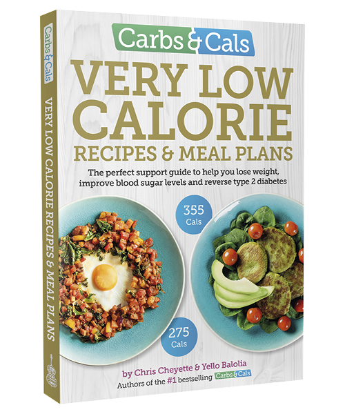 Carbs & Cals Very Low Calorie Recipes & Meal Plans Book Cover