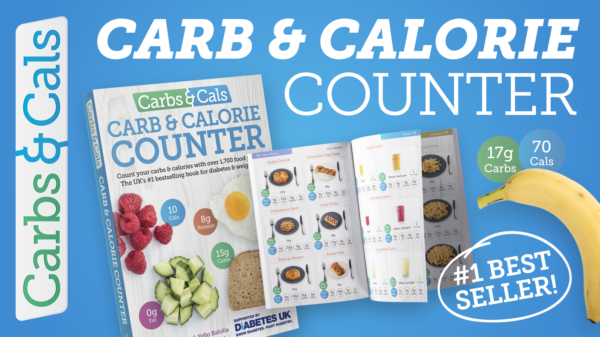 Video - Carbs & Cals Carb & Calorie Counter Book