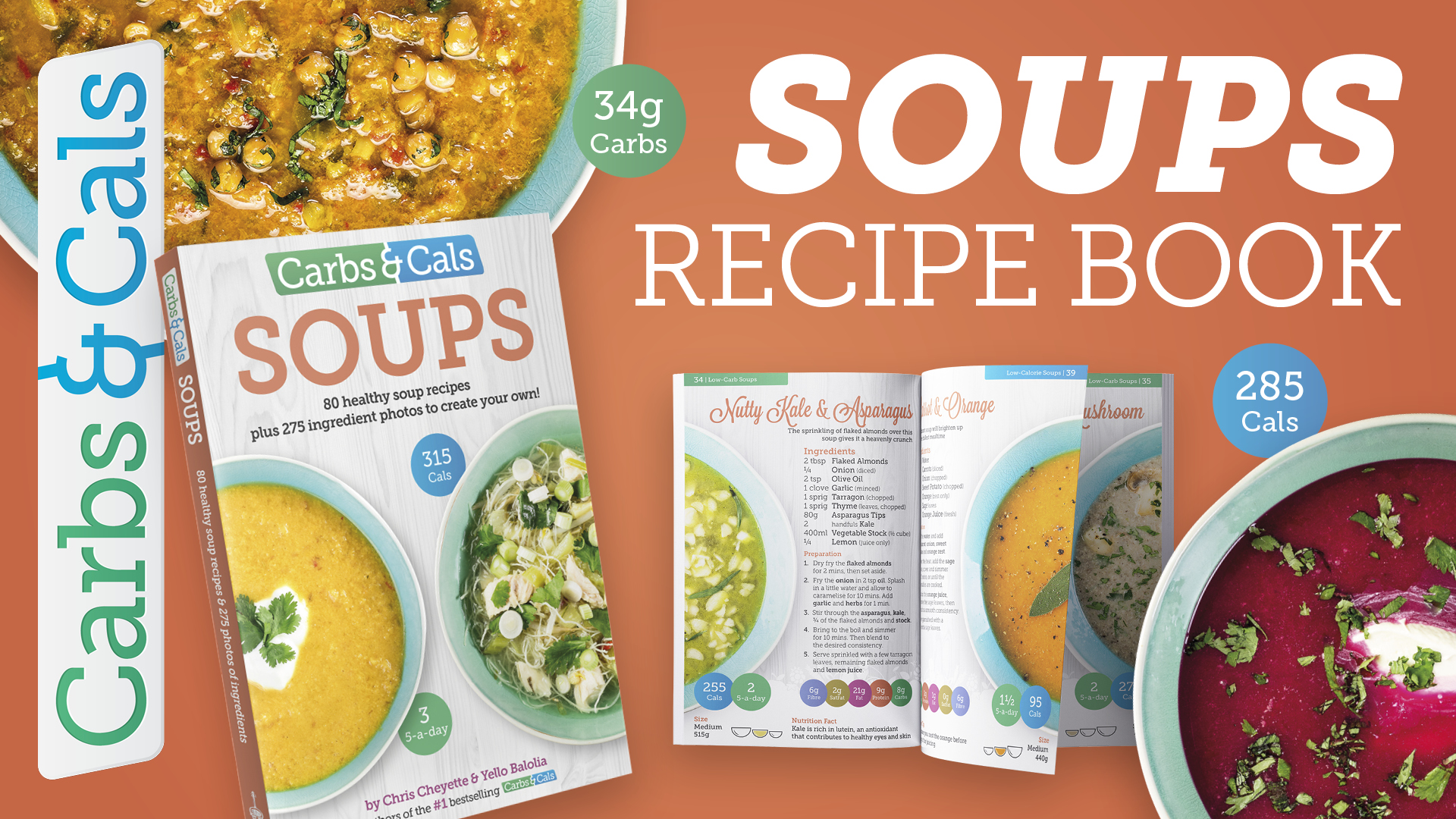 Video - Carbs & Cals Soups Recipe Book