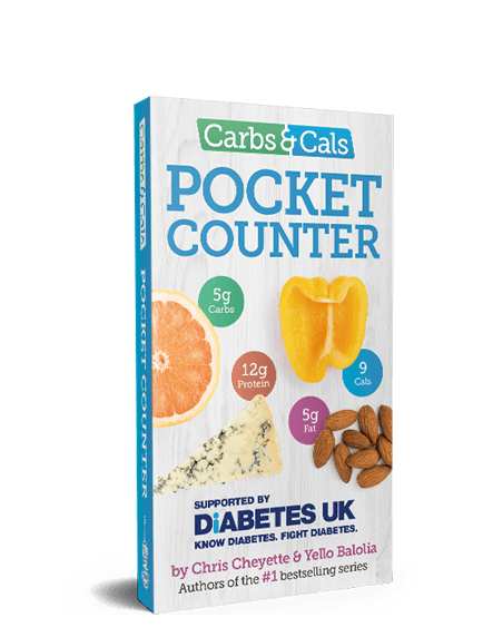 Carbs & Cals Pocket Counter Book Cover
