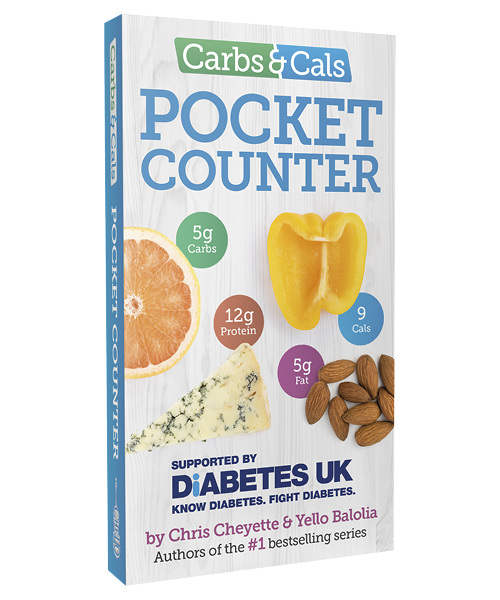 Carbs & Cals Pocket Counter Book Cover