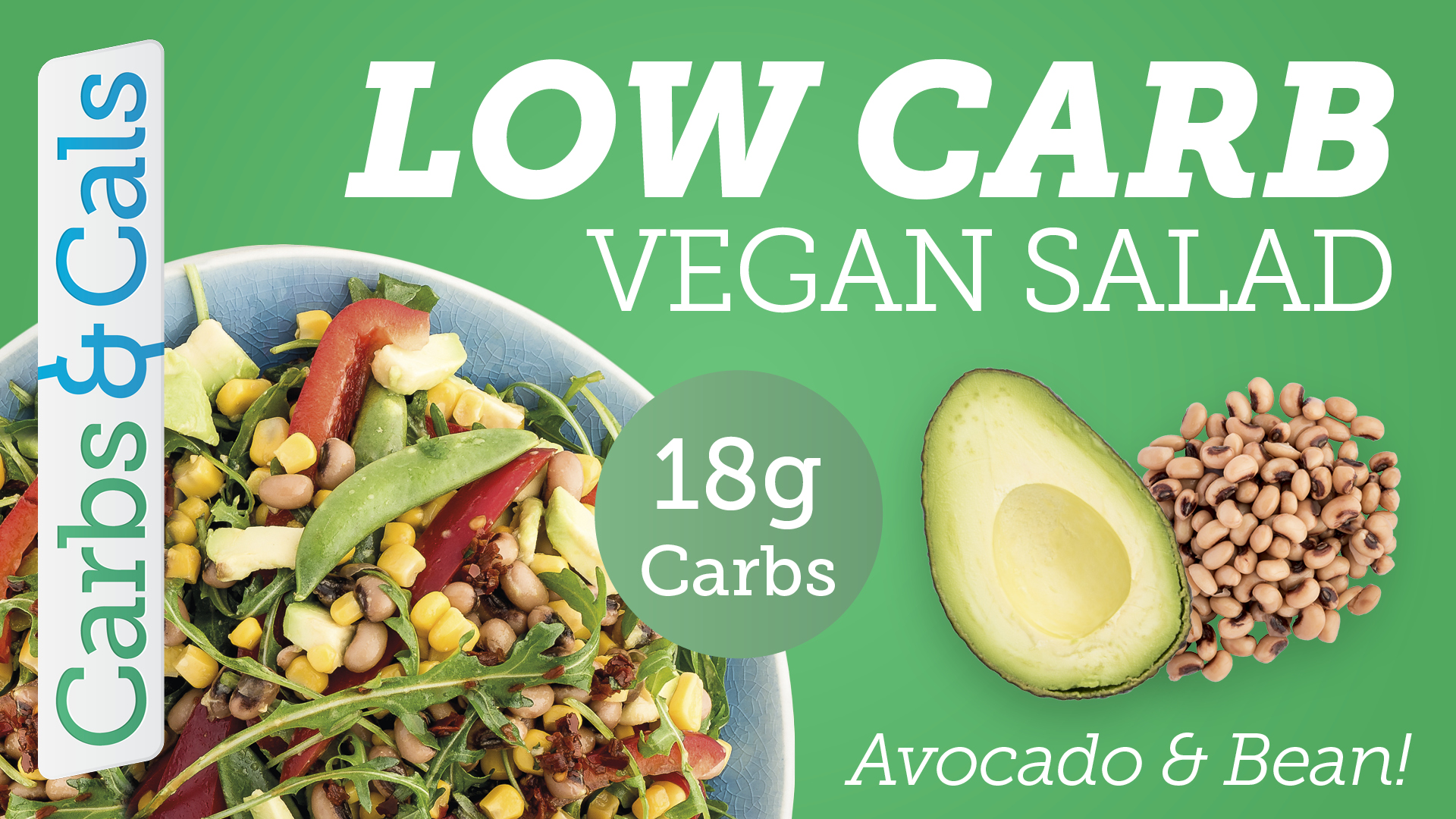 Video - Low Carb Fiery Fiesta Avocado & Bean Salad Recipe