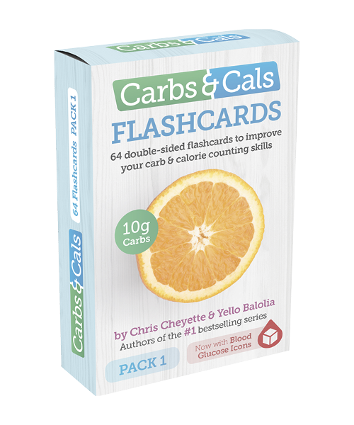 Carbs & Cals Flashcards Box - Pack 1