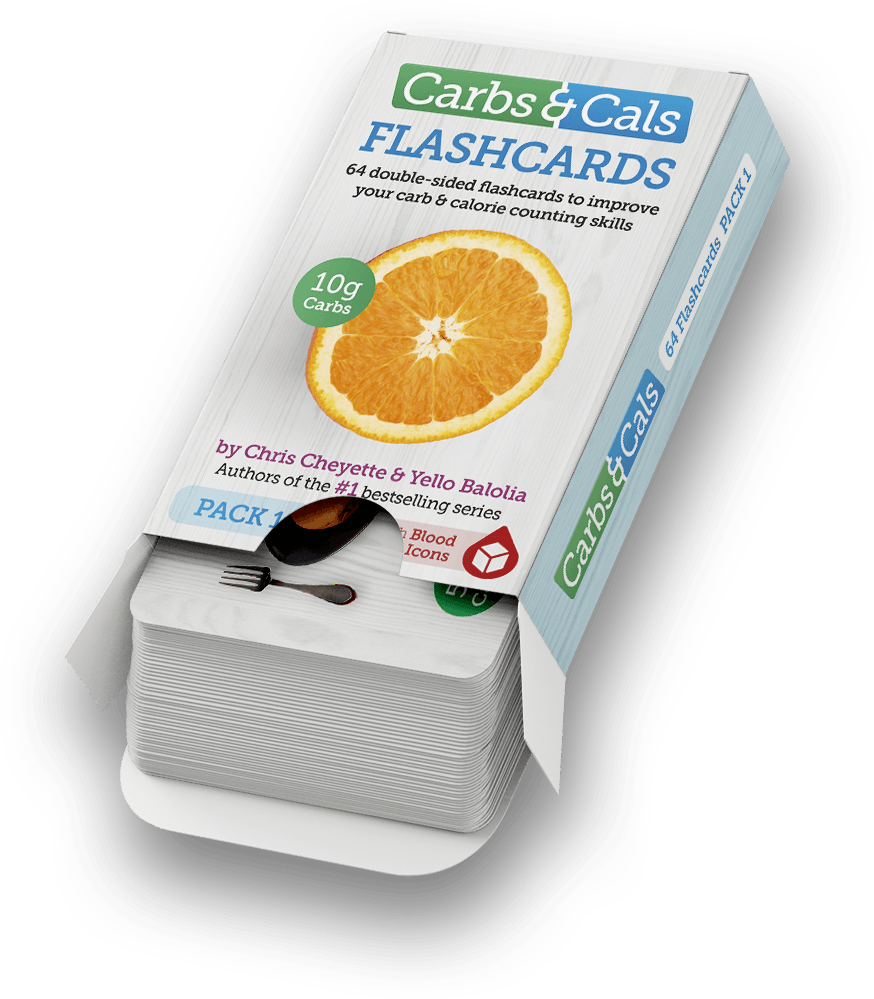 Carbs & Cals Flashcards Box - Pack 1