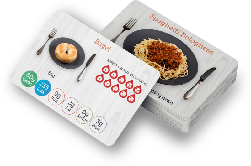 Carbs & Cals Books Calorie Counting Food Flash Cards