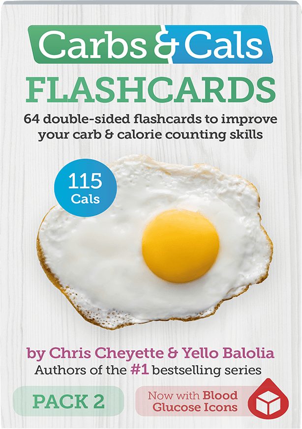 Carbs & Cals Flashcards Box - Pack 2