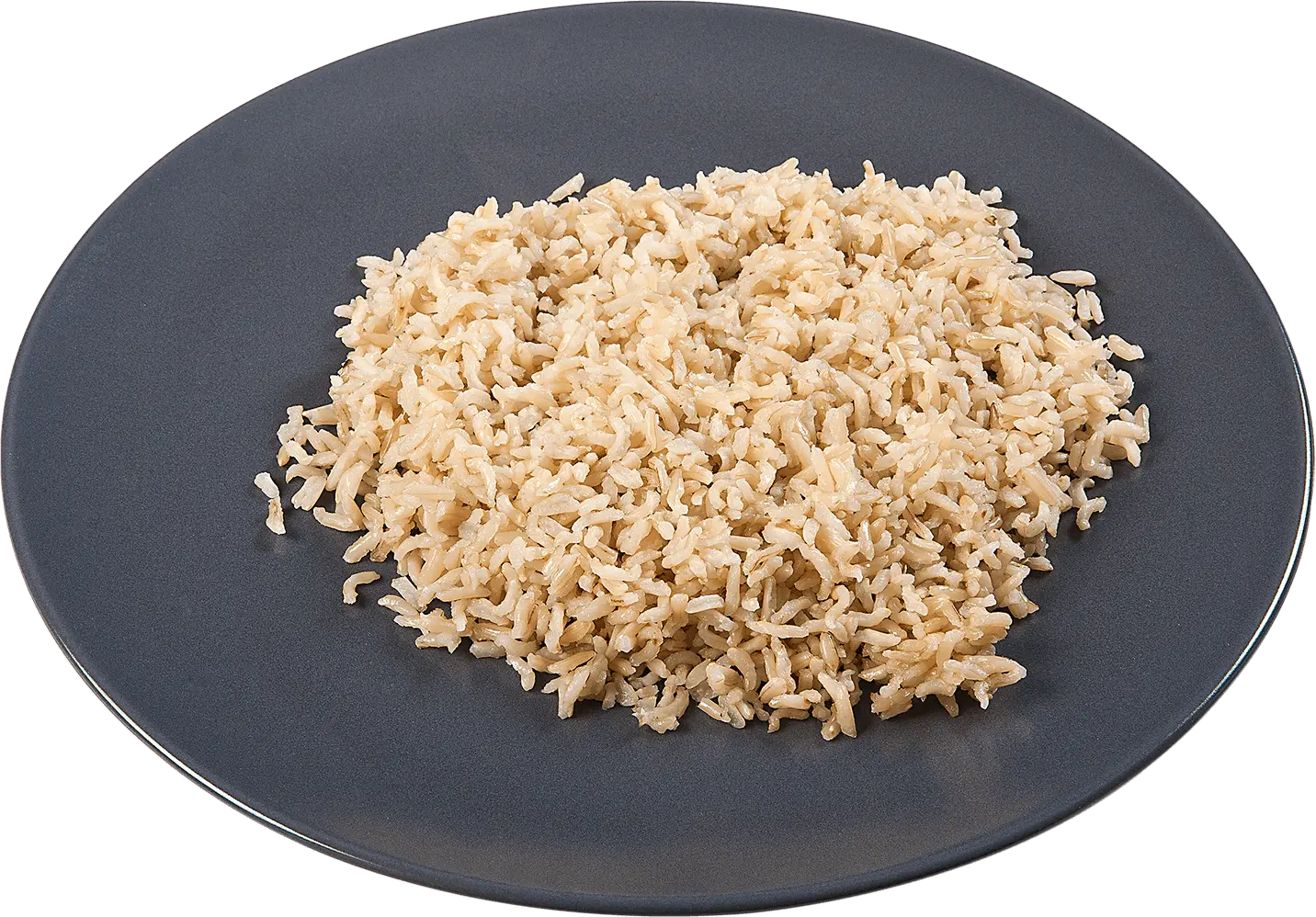 A medium portion of Brown Rice