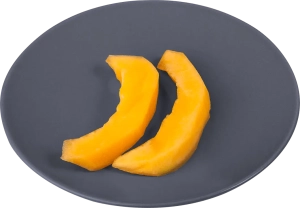 Cantaloupe 80g A portion of cantaloupe melon
