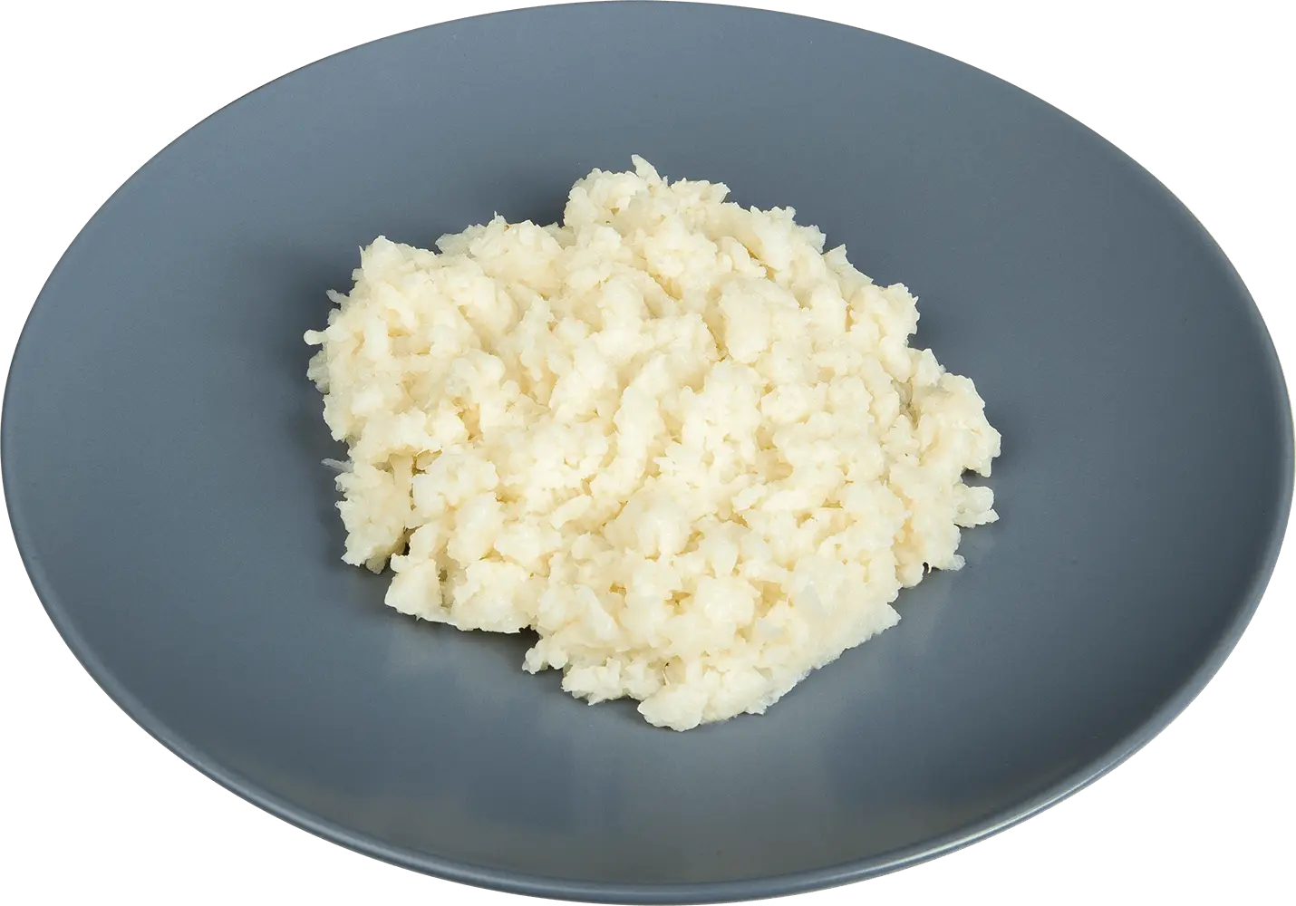 A small portion of cauliflower mash