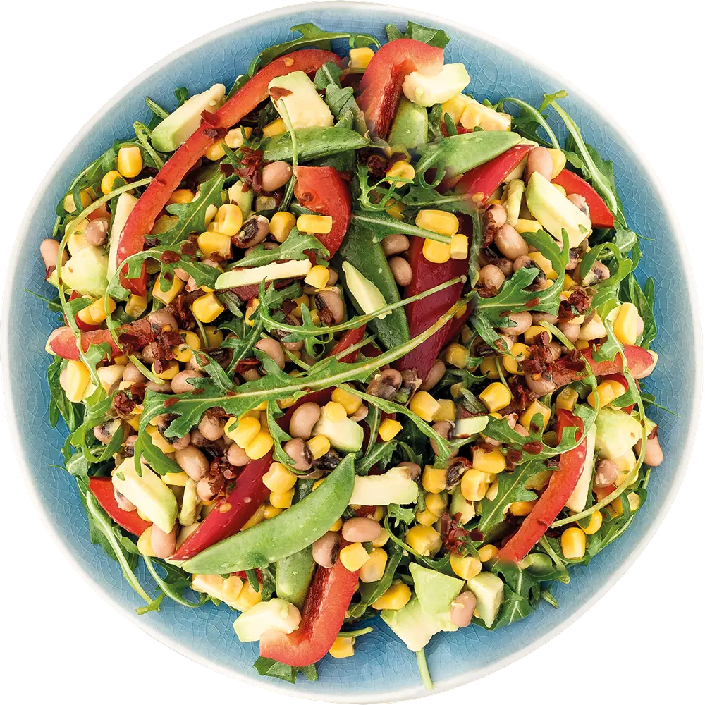 Fiery Fiesta Salad Fiery Fiesta Salad by Carbs & Cals