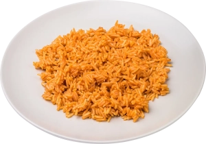 Jollof Rice 150g A portion of Jollof Rice