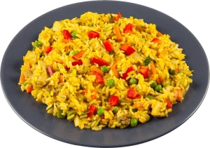 Nasi Goreng 340g A portion of Nasi Goreng