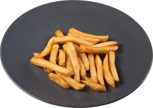 Oven Chips 100g A portion of oven chips