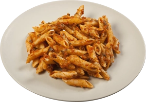 Penne Arabiata 255g A portion of Penne Arabiata
