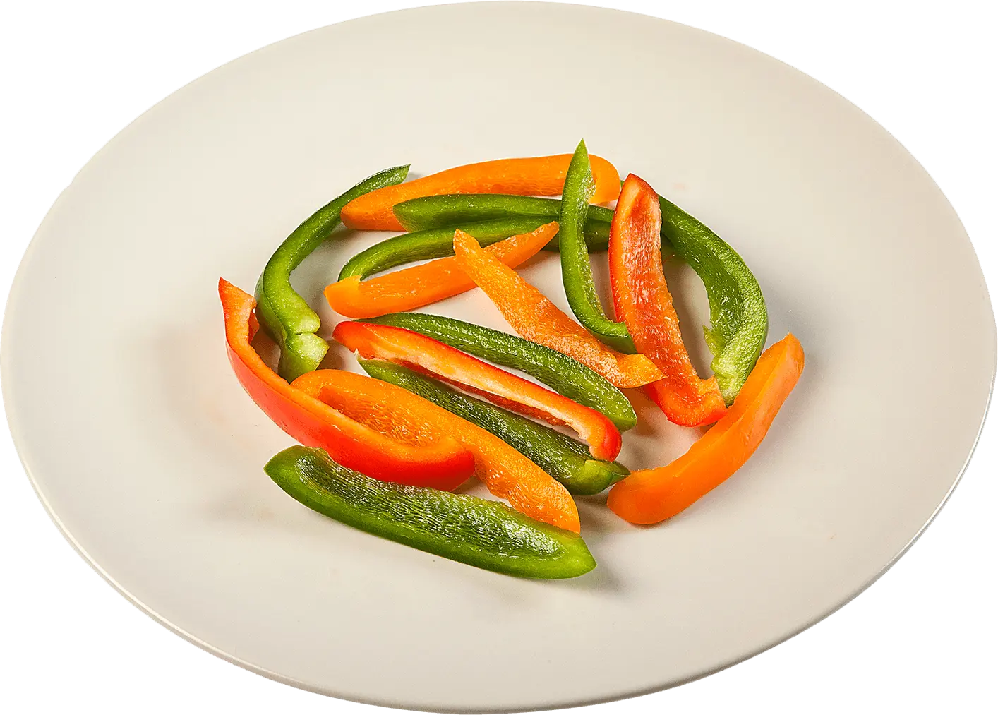 Peppers Raw 80g 80g portion of peppers