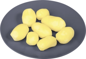 Potatoes Boiled Peeled 450g A large portion of boiled, peeled potatoes