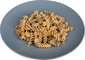 Red Lentil Pasta 150g A portion of red lentil pasta