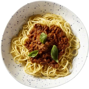 Spag Bol Bella Italia A portion of Spaghetti Bolognese from Bella Italia