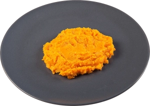 Sweet Potato Mash 160g A small portion of sweet potato mash