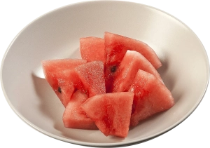 Watermelon 280g A large portion of watermelon