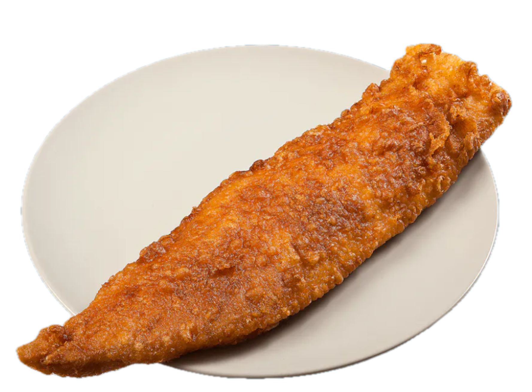 330g portion of battered white fish
