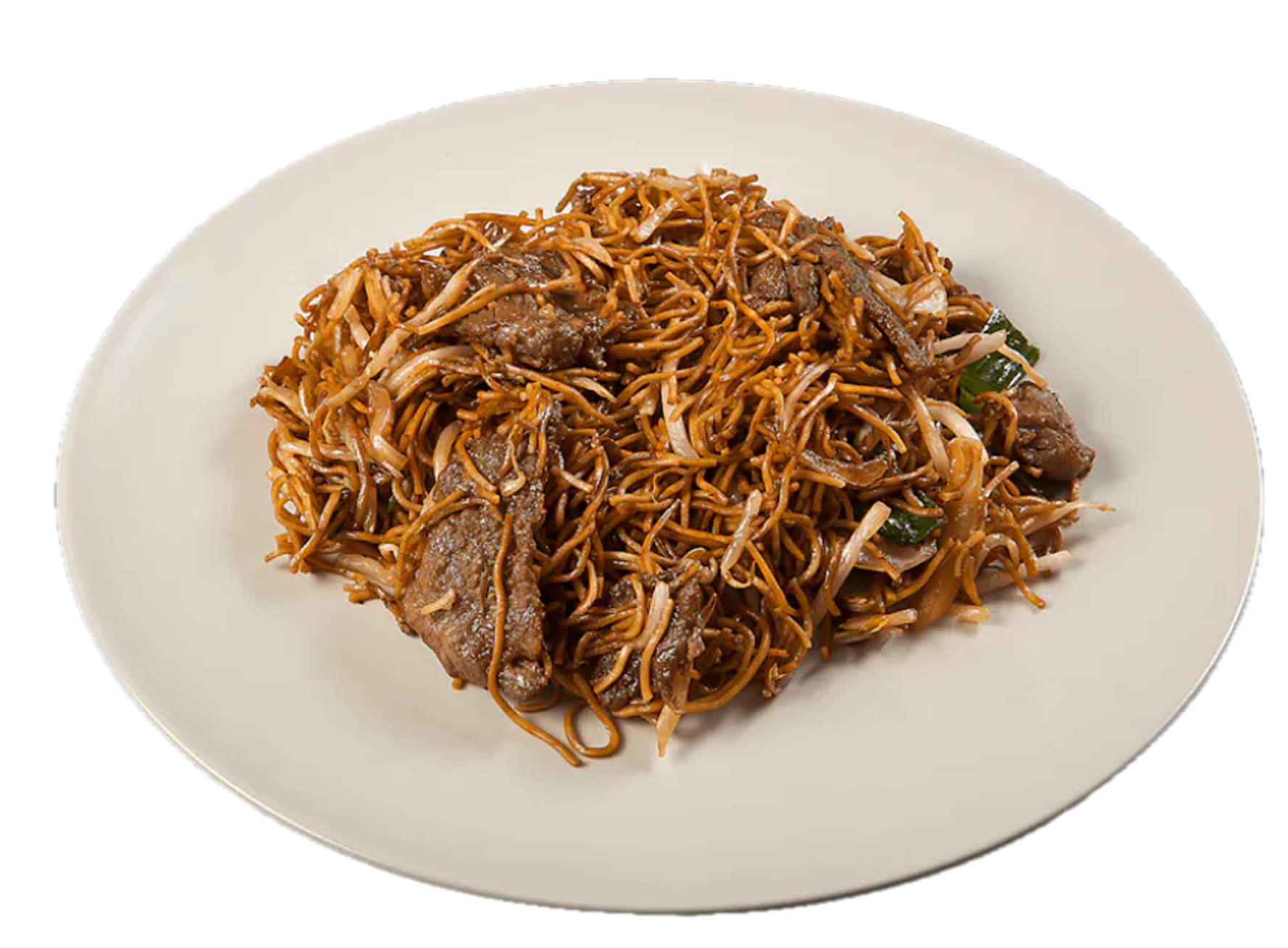 275g portion of beef chow mein