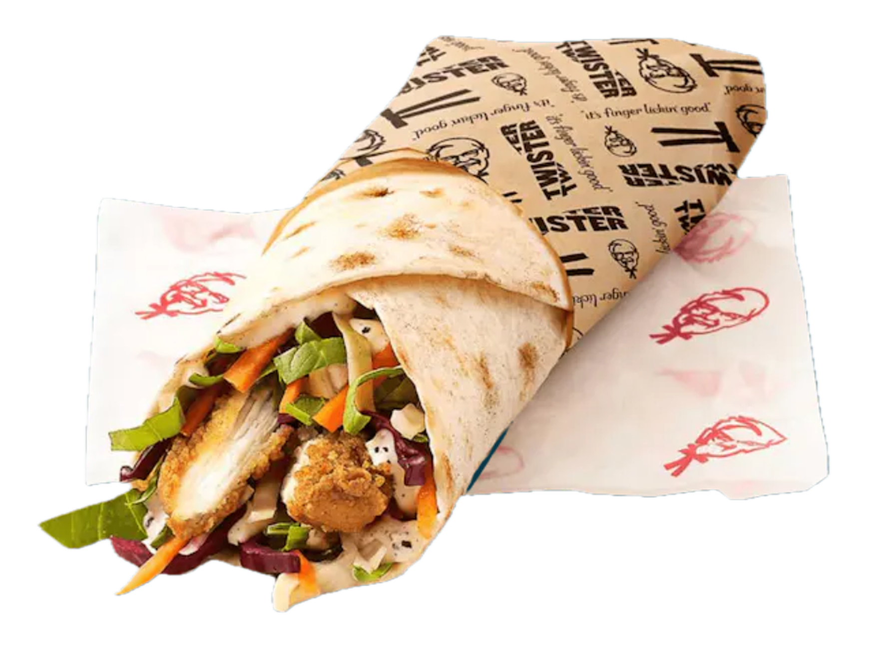 KFC original Kentucky mayo twister wrap