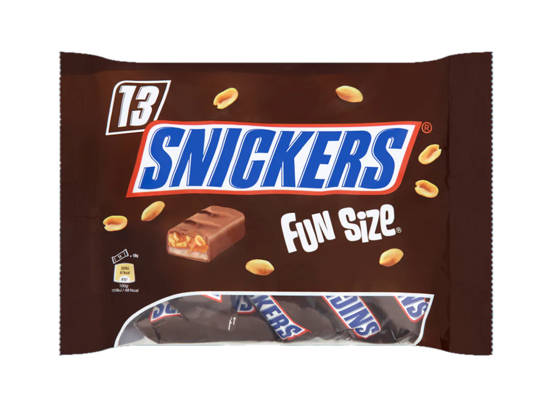 FunsizeSnickers Funsize Snickers 18g