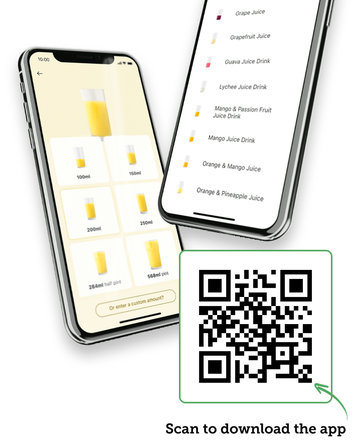 Scan to download the Carbs & Cals app