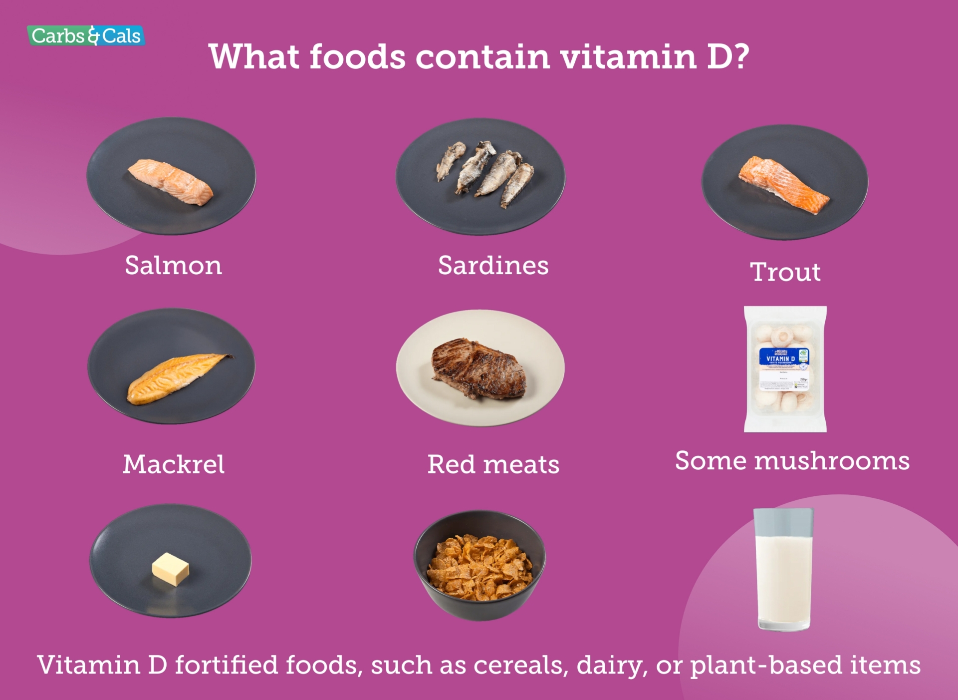 Which foods contain vitamin D