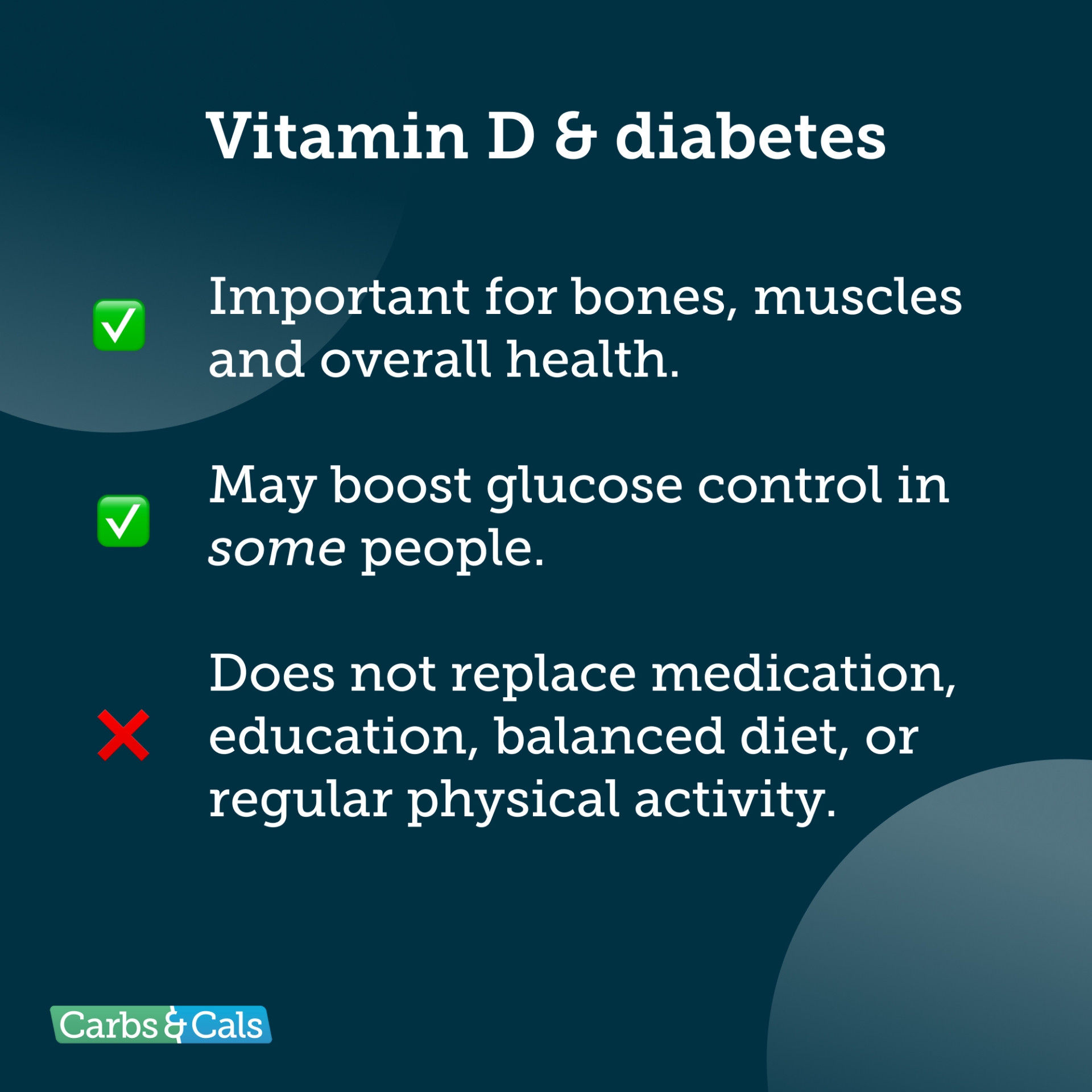 Vitamin D & diabetes
