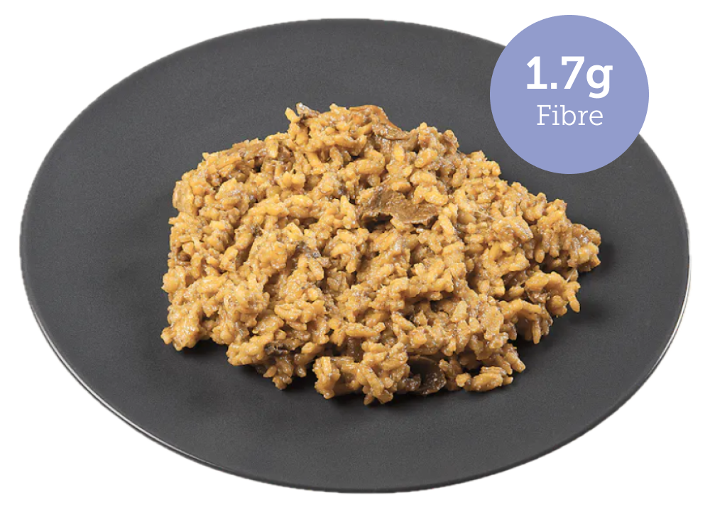 Mushroom Risotto - 1.7g fibre