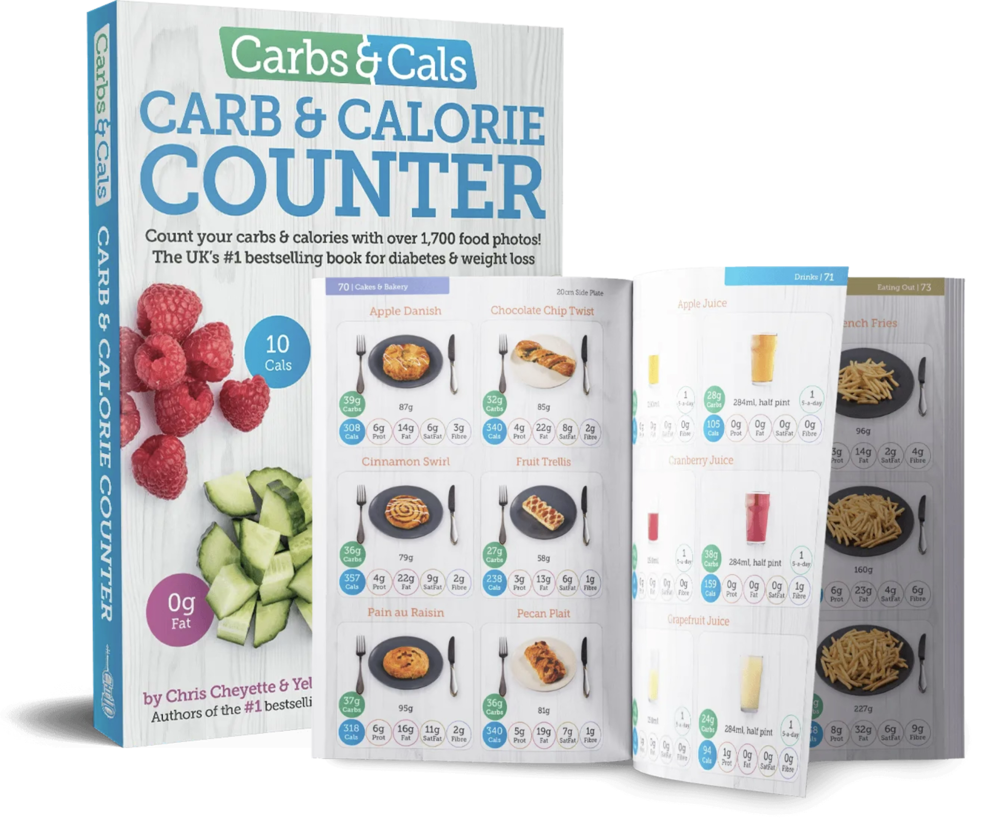 Carb & Calorie Counter Book