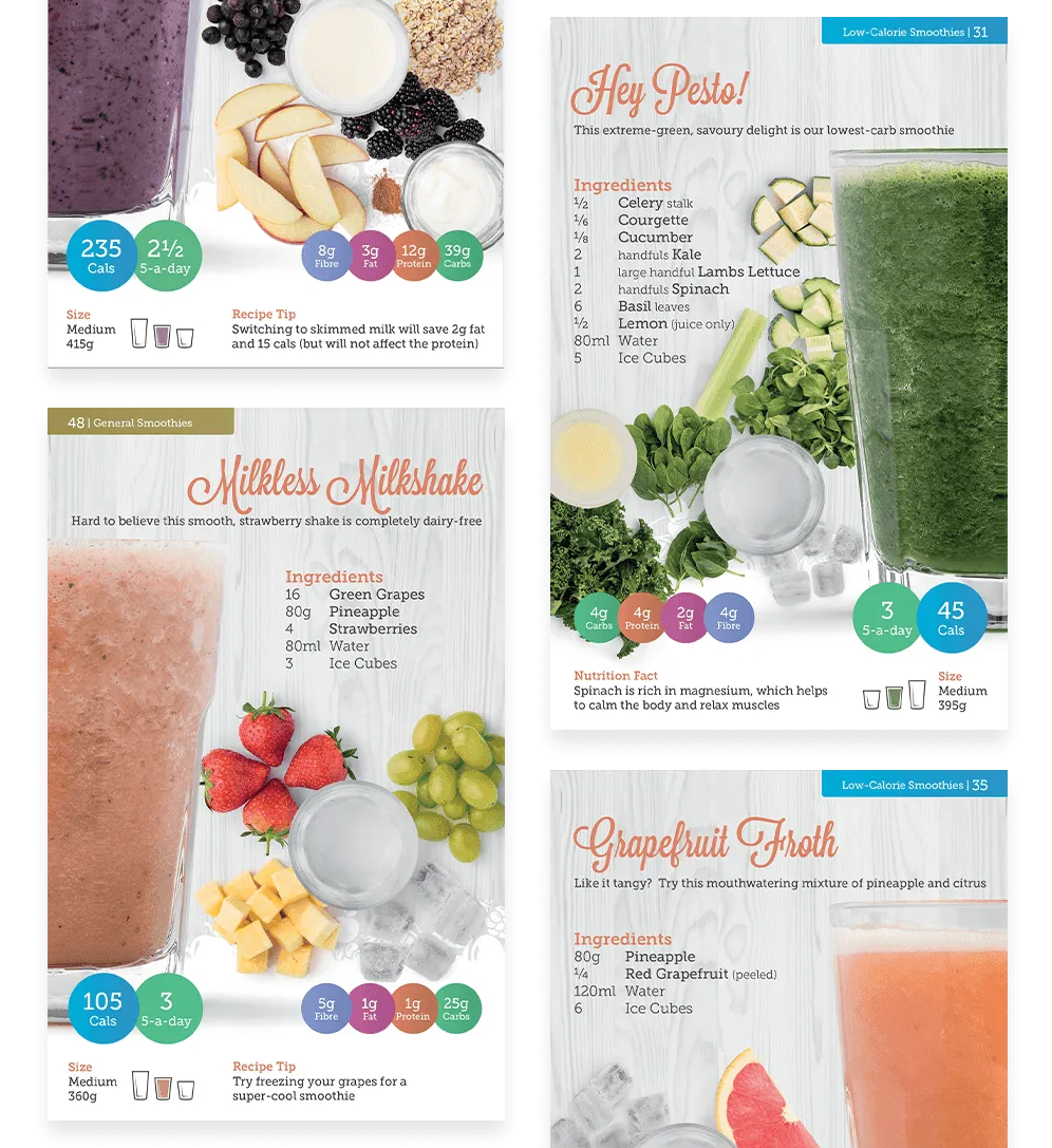 Smoothies-Pages Pages from Carbs & Cals Smoothie Recipe Book