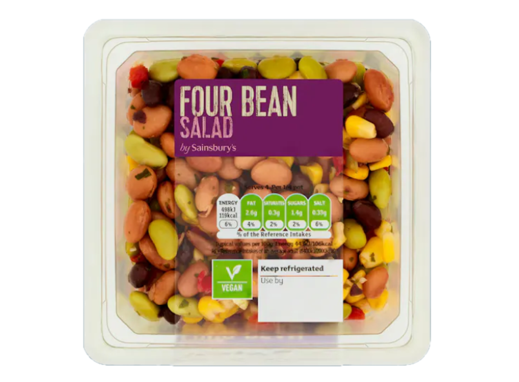 BeanSalad Sainsbury's Four Bean Salad