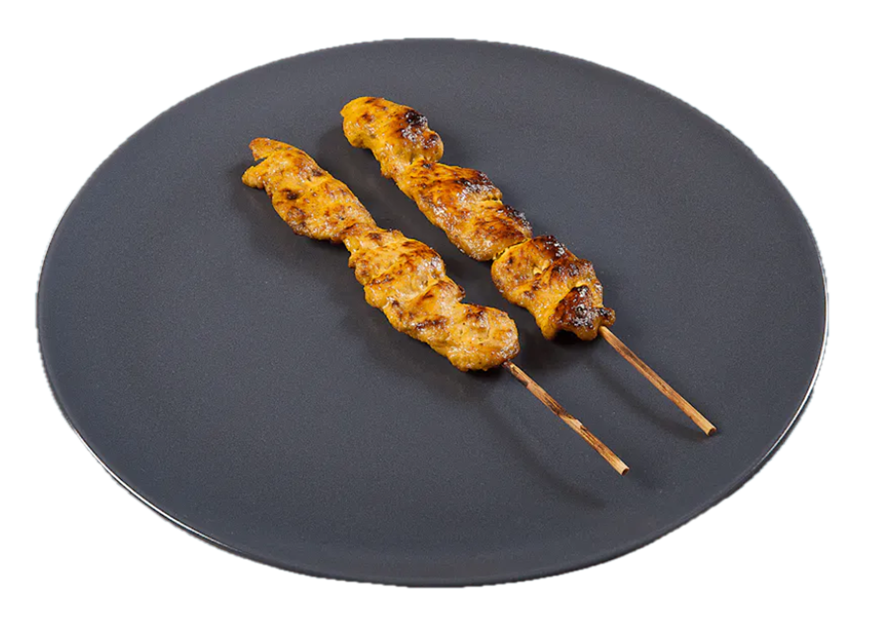 ChickenSataySkewers_nosauce Chicken Satay Skewers with no sauce
